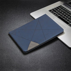 Geometrisches Muster Cooles Design Wake / Sleep Lederhülle für iPad Pro 12.9 (2022) / (2021) / (2020) / (2018) 