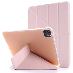 Deformable Stand Leather Smart Tablet Protective Case for iPad Pro 12.9 (2022) / (2021) / (2020) / (2018)