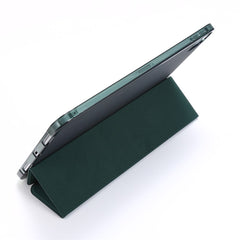 Tri-fold Stand Leather Tablet Protective Case with Pen Slot for iPad Pro 12.9 (2022) / (2021) / (2020) / (2018)