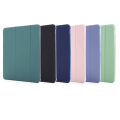 Tri-fold Stand Leather Tablet Protective Case with Pen Slot for iPad Pro 12.9 (2022) / (2021) / (2020) / (2018)