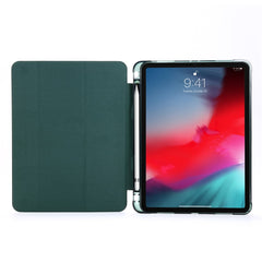 Tri-fold Stand Leather Tablet Protective Case with Pen Slot for iPad Pro 12.9 (2022) / (2021) / (2020) / (2018)