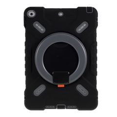 Étui PEPKOO pour tablette iPad 10.2 (2021) / (2020) / (2019) / Air 10.5 pouces (2019) en silicone et plastique avec béquille 