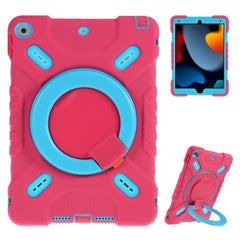 Étui PEPKOO pour tablette iPad 10.2 (2021) / (2020) / (2019) / Air 10.5 pouces (2019) en silicone et plastique avec béquille 