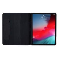 Cloth Texture Card Slots Stand Leather Cover for iPad Pro 12.9 (2022) / (2021) / (2020) / (2018)