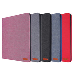 Cloth Texture Card Slots Stand Leather Cover for iPad Pro 12.9 (2022) / (2021) / (2020) / (2018)