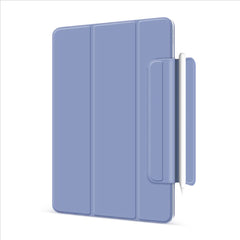 Leather Case for iPad Air 13 (2025) / (2024) / Pro 12.9 (2022) / (2021) / (2020) / (2018) Magnetic Clasp Tri-Fold Stand Cover