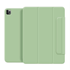 Leather Case for iPad Air 13 (2025) / (2024) / Pro 12.9 (2022) / (2021) / (2020) / (2018) Magnetic Clasp Tri-Fold Stand Cover
