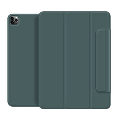 Leather Case for iPad Air 13 (2025) / (2024) / Pro 12.9 (2022) / (2021) / (2020) / (2018) Magnetic Clasp Tri-Fold Stand Cover