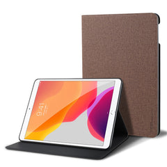 Housse en cuir texturé X-LEVEL Canvas Series pour iPad 10.2 (2021)/(2020)/(2019)/Air 10.5 pouces (2019) 