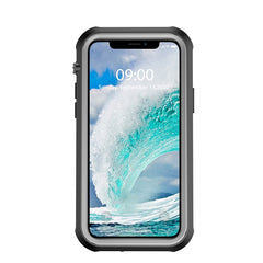 For iPhone 12 mini / 13 mini 5.4 inch IP68 Waterproof Case Shockproof Protective Phone Cover Shell - TechGearPal