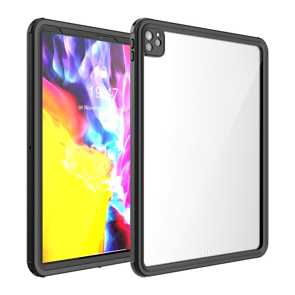 IP68 Waterproof Drop-proof Tablet Protective Case Shell for iPad Pro 12.9 (2020)