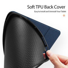 DUX DUCIS DOMO Tri-Fold Stand PU Leather Tablet Cover for iPad Air 11 (2025) / (2024) / Air (2020) / Air (2022)