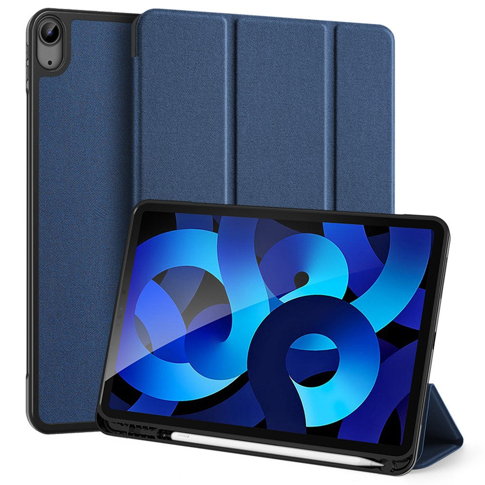 DUX DUCIS DOMO Tri-Fold Stand PU Leather Tablet Cover for iPad Air 11 (2025) / (2024) / Air (2020) / Air (2022)
