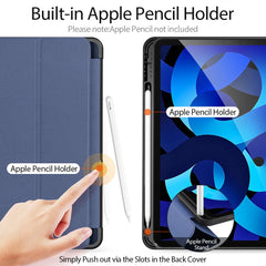 DUX DUCIS DOMO Tri-Fold Stand PU Leather Tablet Cover for iPad Air 11 (2025) / (2024) / Air (2020) / Air (2022)
