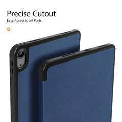 DUX DUCIS DOMO Tri-Fold Stand PU Leather Tablet Cover for iPad Air 11 (2025) / (2024) / Air (2020) / Air (2022)