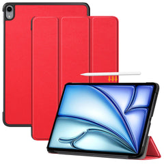 PU Leather Cover for iPad Air 11 (2025) / (2024) / Air (2020) / Air (2022) Tri-Fold Stand Folio Tablet Case