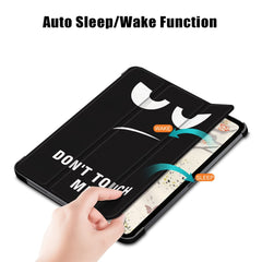 Pattern Printing Tri-Fold Stand PU Leather Magnetic Cover for iPad Air 11 (2025) / (2024) / Air (2020) / Air (2022)