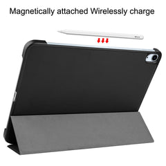 Litch Skin PU Leather Tri-Fold Stand Tablet Case for iPad Air 11 (2025) / (2024) / Air (2022) / (2020)