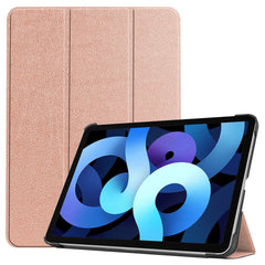 Litch Skin PU Leather Tri-Fold Stand Tablet Case for iPad Air 11 (2025) / (2024) / Air (2022) / (2020)