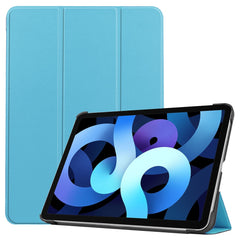 Litch Skin PU Leather Tri-Fold Stand Tablet Case for iPad Air 11 (2025) / (2024) / Air (2022) / (2020)