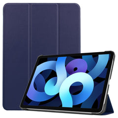 Litch Skin PU Leather Tri-Fold Stand Tablet Case for iPad Air 11 (2025) / (2024) / Air (2022) / (2020)