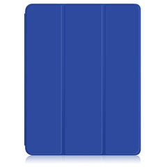 Auto Wake / Sleep Litch Skin PU Leather Tri-Fold Stand Case with Pencil Holder for iPad Air 11 (2025) / (2024) / Air (2020) / Air (2022)
