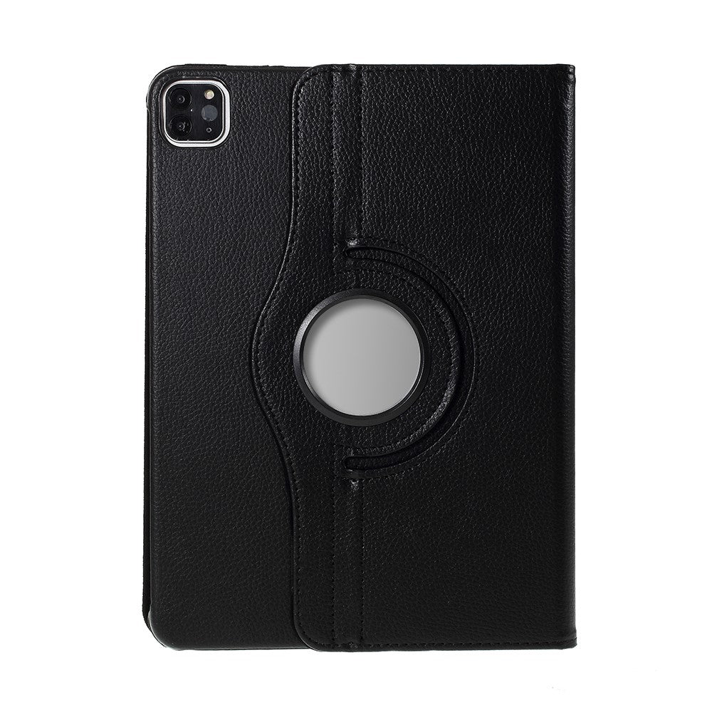 Rotating Stand Leather Case for iPad Air 11 (2025) / (2024) / Air (2020) / (2022) with Unique Circle Hollow Design - TechGearPal