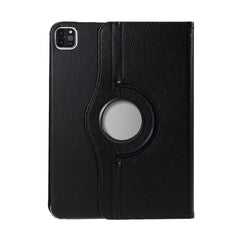 Rotating Stand Leather Case for iPad Air 11 (2025) / (2024) / Air (2020) / (2022) with Unique Circle Hollow Design