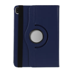 Rotating Stand Leather Case for iPad Air 11 (2025) / (2024) / Air (2020) / (2022) with Unique Circle Hollow Design