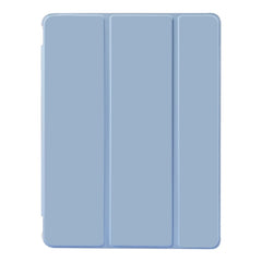Auto-Sleep-and-Wake Function Leather Cover + Transparent TPU Inner Case with Pen Slot for iPad Pro 12.9 (2022) / (2021) / (2020)