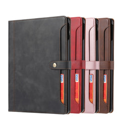 PU Leather Wallet Stand Tablet Case with Pen Slot Design for iPad Air 13 (2025) / (2024) / Pro 12.9 (2022) / (2021) / (2020) / (2018)