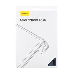 AMORUS Tri-fold Stand Leather Smart Case with TPU Back Cover for iPad 10.2 (2021)/(2020)/(2019)