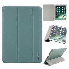 AMORUS Tri-fold Stand Leather Smart Case with TPU Back Cover for iPad 10.2 (2021)/(2020)/(2019)