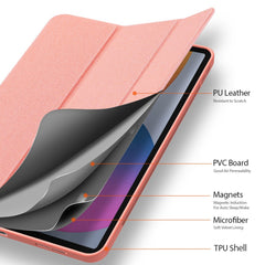 DUX DUCIS Tri-fold Stand Design Business Style Tablet Protective Case with Pen Slot for iPad Pro 11-inch (2022) / (2021) / (2020)