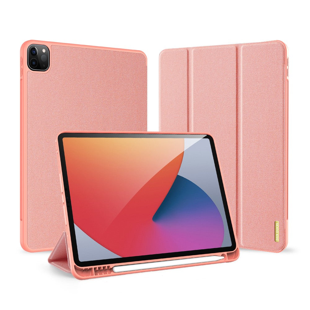 DUX DUCIS Tri-fold Stand Design Business Style Tablet Protective Case with Pen Slot for iPad Pro 11-inch (2022) / (2021) / (2020)