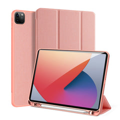 DUX DUCIS Tri-fold Stand Design Business Style Tablet Protective Case with Pen Slot for iPad Pro 11-inch (2022) / (2021) / (2020)