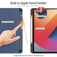 DUX DUCIS Domo Series Leather Cover for iPad Pro 12.9 (2022) / (2021) / (2020) Tri-Fold Stand Tablet Case