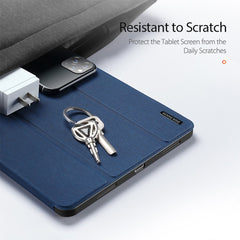 DUX DUCIS Domo Series Leather Cover for iPad Pro 12.9 (2022) / (2021) / (2020) Tri-Fold Stand Tablet Case