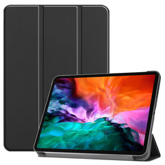 Stable Tri-fold Stand Design Leather Stand Case [Auto Sleep/Wake Function] for iPad Pro 12.9-inch (2021)