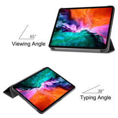 Stable Tri-fold Stand Design Leather Stand Case [Auto Sleep/Wake Function] for iPad Pro 12.9-inch (2021)