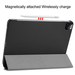 Stable Tri-fold Stand Design Leather Stand Case [Auto Sleep/Wake Function] for iPad Pro 12.9-inch (2021)