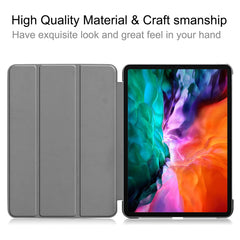 Stable Tri-fold Stand Design Leather Stand Case [Auto Sleep/Wake Function] for iPad Pro 12.9-inch (2021)