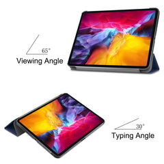 Stable Tri-fold Stand Auto Sleep/Wake Leather Stand Case for iPad Pro 11-inch (2021)