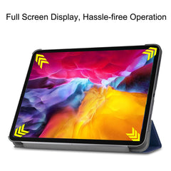 Stable Tri-fold Stand Auto Sleep/Wake Leather Stand Case for iPad Pro 11-inch (2021)