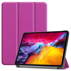 Stable Tri-fold Stand Auto Sleep/Wake Leather Stand Case for iPad Pro 11-inch (2021)