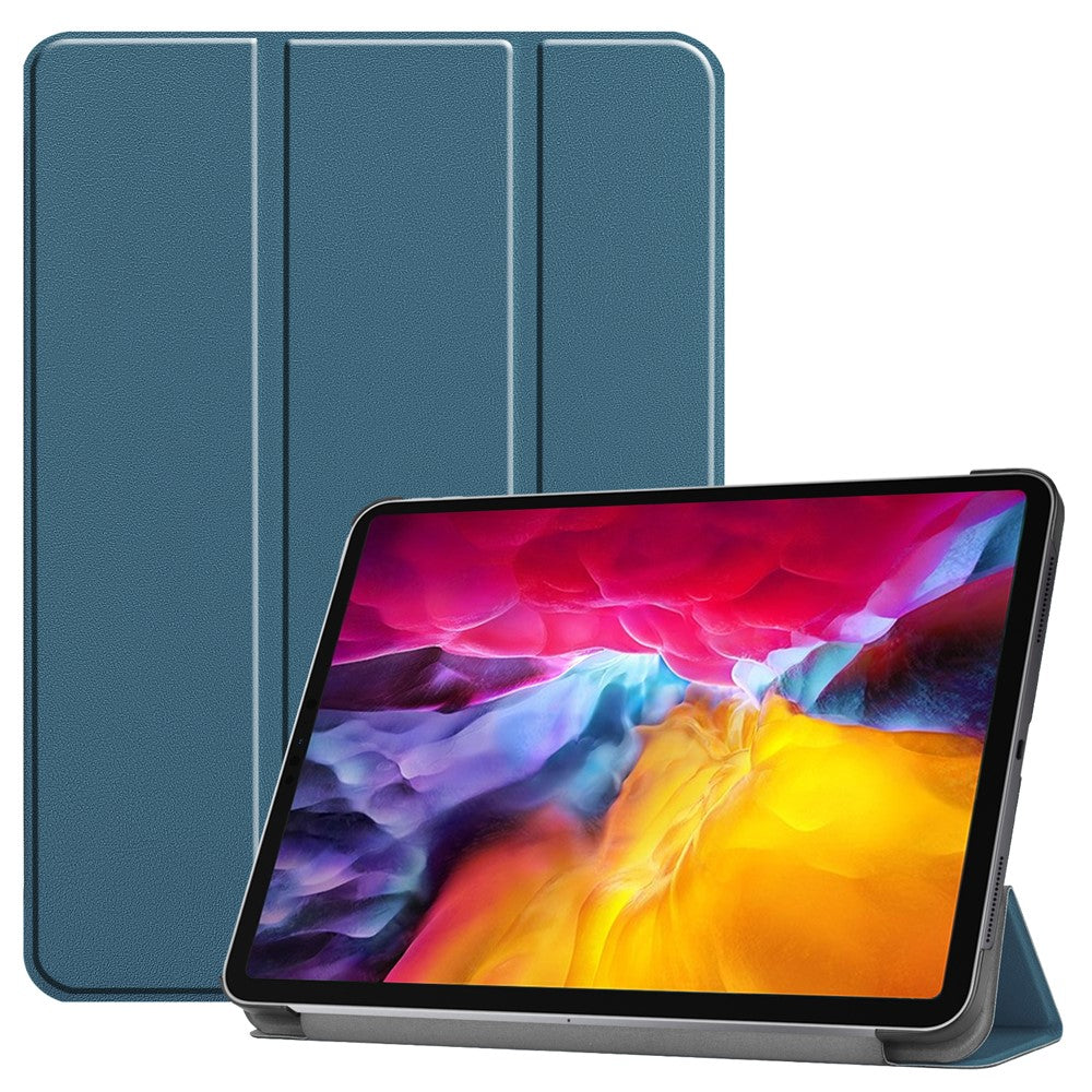 Stable Tri-fold Stand Auto Sleep/Wake Leather Stand Case for iPad Pro 11-inch (2021)