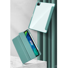 MUTURAL For iPad Pro 11 (2021)(2020)(2022) PC + TPU Tablet Case Auto Wake / Sleep Protective Cover with Pen Slot