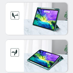 MUTURAL For iPad Pro 11 (2021)(2020)(2022) PC + TPU Tablet Case Auto Wake / Sleep Protective Cover with Pen Slot