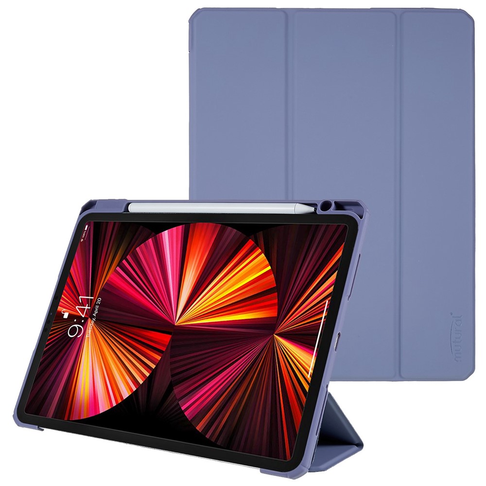 MUTURAL For iPad Pro 11 (2021)(2020)(2022) PC + TPU Tablet Case Auto Wake / Sleep Protective Cover with Pen Slot