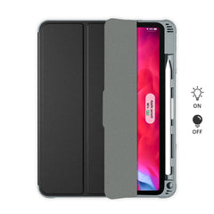MUTURAL Yaxing Series Leather Tablet Shell for iPad Pro 11-inch (2021) Case Stand with Pen Slot